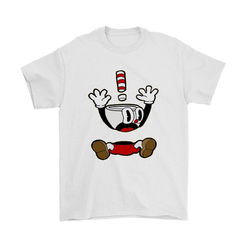 Cuphead Surprised Man's T-Shirt Tee
