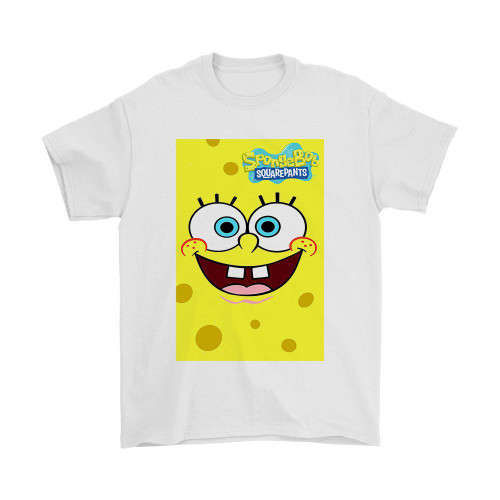 Spongebob Squarepants Face Smile Man's T-Shirt Tee