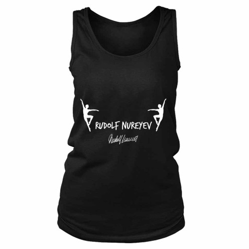 Rudolf Khametovich Nureyev Ballet Dancer Signature Women's Tank Top