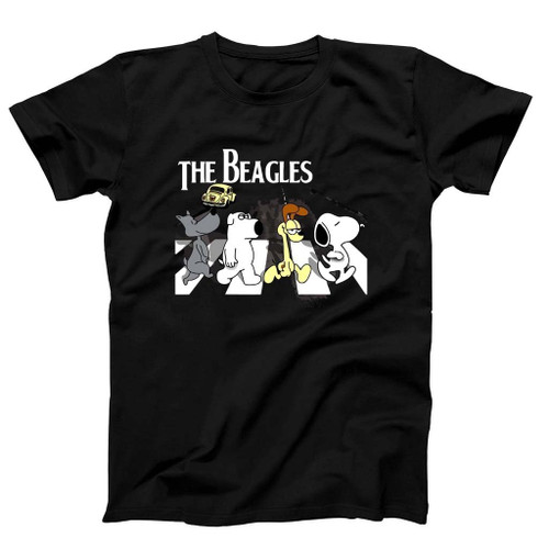The History Of Beagles Dogs The Beagles Man's T-Shirt Tee