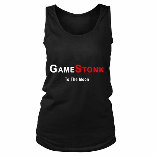 Gamestonk To The Moon Meme Diamond Hands Stock Market B Women's Tank Top