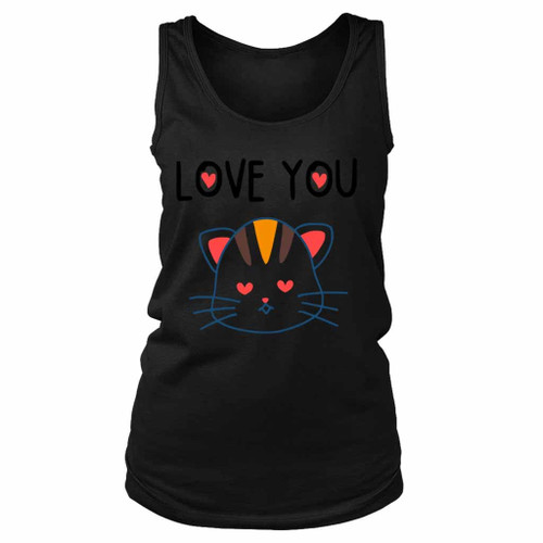 Love You Kitten Women's Tank Top