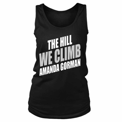 Amanda Gorman The Hill We Climb Art Women's Tank Top