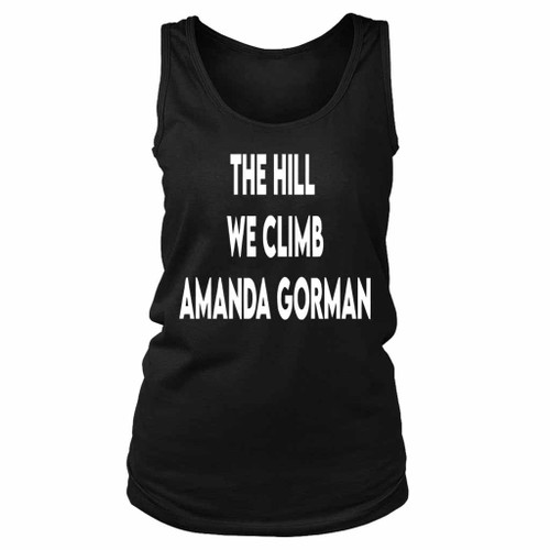 Amanda Gorman The Hill We Climb Love Women's Tank Top