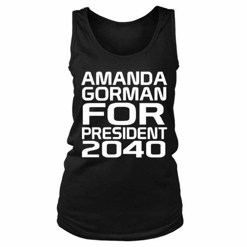 Amanda Gorman For President Kills Women's Tank Top