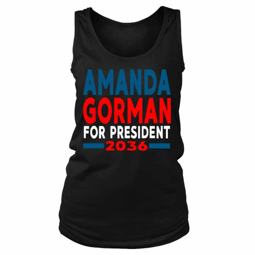 Amanda Gorman For President 2036 Vintage Women's Tank Top