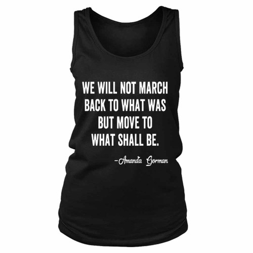 Amanda Gorman 2036 Inauguration 2021 Poem Love Women's Tank Top
