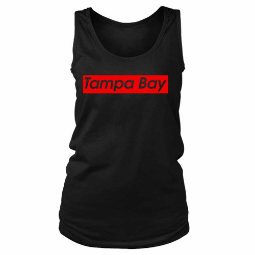 Tampa Bay Buccaneers Box Logo Women's Tank Top