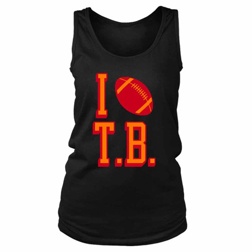 I Love Tb Football Tampa Bay Women's Tank Top