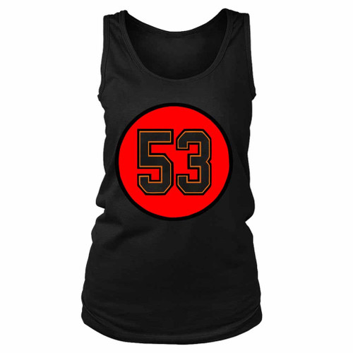 Chapelle Russell Number 53 Tampa Bay Buccaneers Women's Tank Top