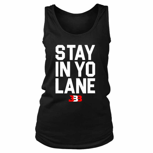 Stay In Yo Lane Bbb Lakers Women's Tank Top