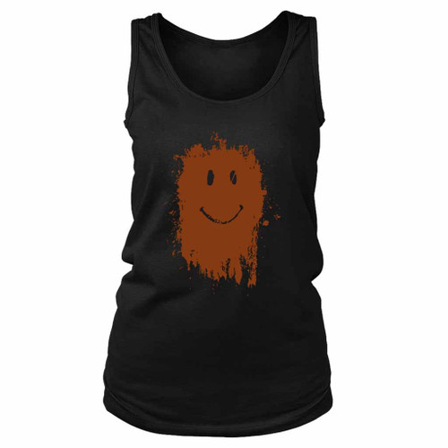 Smiley Mud Face Women's Tank Top