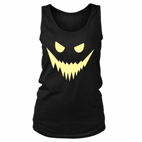 Halloween Pumpkin Face Classic Women's Tank Top