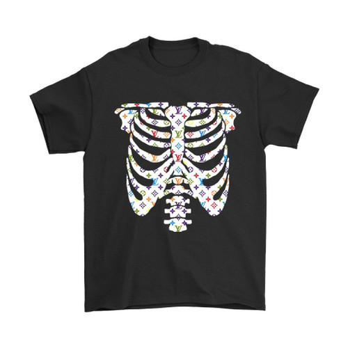 Halloween Skull Tattoo Man's T-Shirt Tee