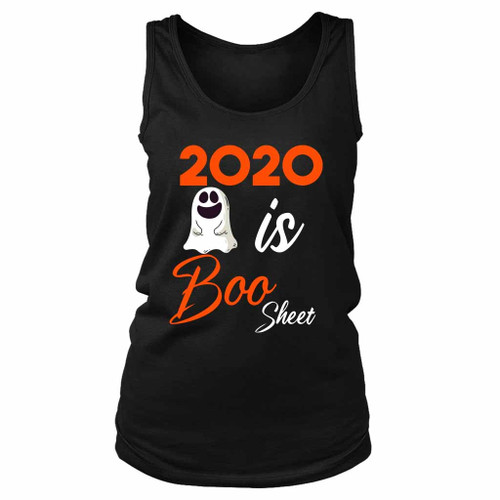 2020 Is Boo Sheet Orange Women's Tank Top