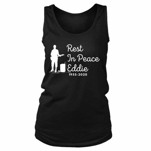 Rip Eddie Eddie Van Halen Guitar Player Rest In Peace Design 6 1955 2020 Women's Tank Top