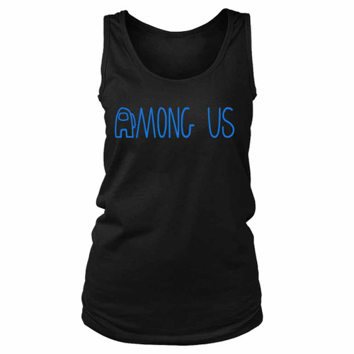 Among Us In Blue Women's Tank Top
