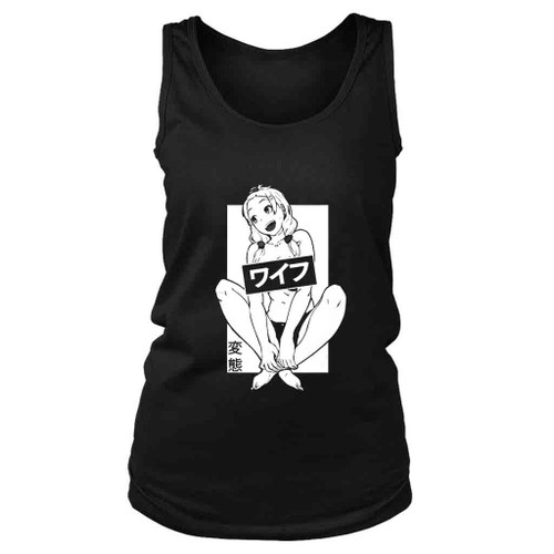 Welcome Senpai Hentai Ahegao Parody Women's Tank Top