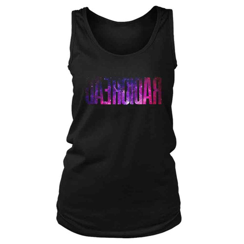 Radiohead Backwards Galaxy Women's Tank Top