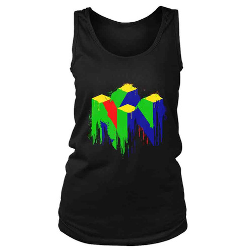 Nintendo Classic Splash Logo Women's Tank Top