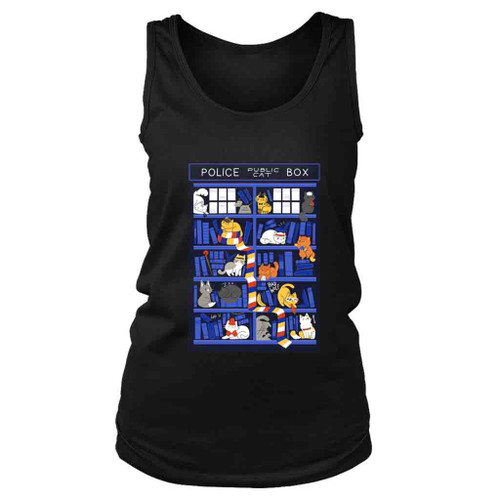 Library Box Who Women's Tank Top