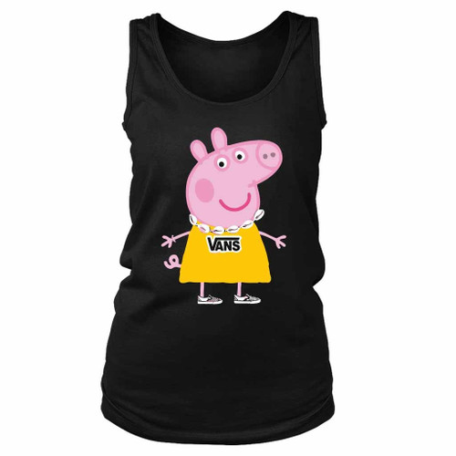 Peppa Pig Vsco Vans Parody Funny Women's Tank Top