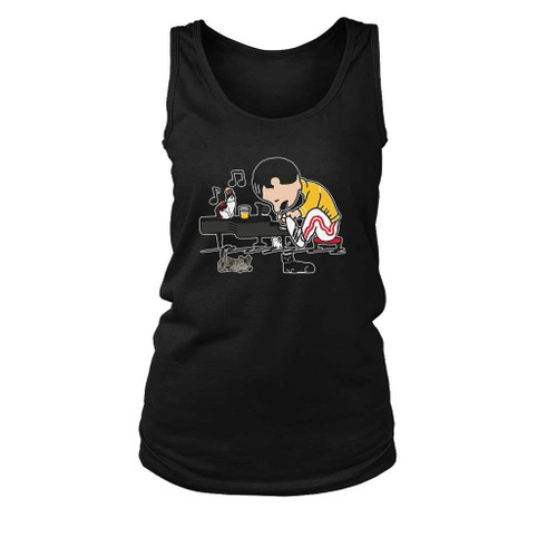 Freddie Mercury Art Women's Tank Top