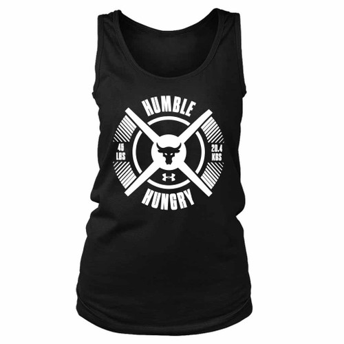 Under Armor Project Rock Humble And Hungry Graphic Women's Tank Top