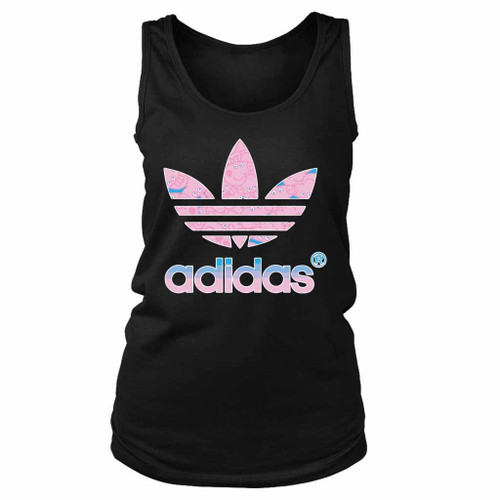 Peppa Pig Adidas Parody Women's Tank Top
