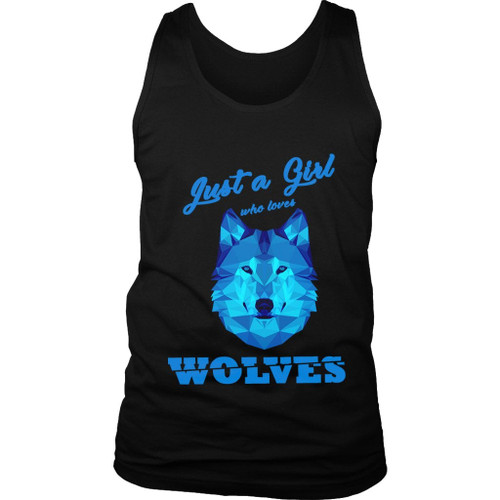 Just A Girl Who Loves Wolves Women's Tank Top