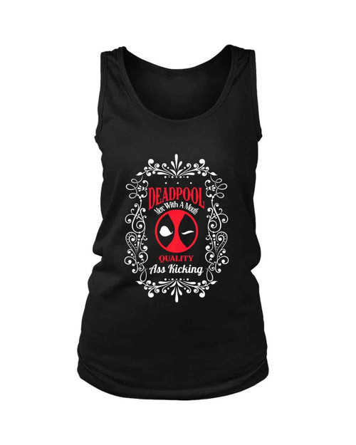 Deadpool As Kicking Women's Tank Top