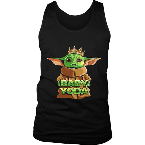 Star Wars The King Of Baby Yoda Women's Tank Top