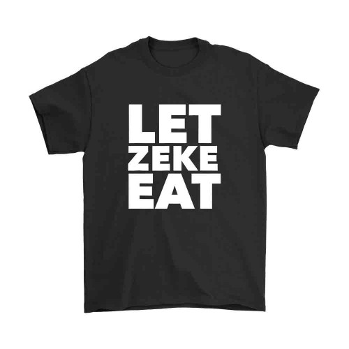 Dallas Elliot Let Zeke Eat Man's T-Shirt Tee