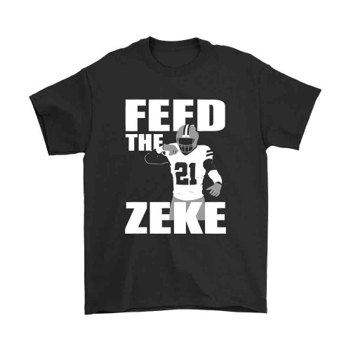 Feed The Zeke Ezekiel Elliott Dallas Cowboys Football Team Man's T-Shirt Tee