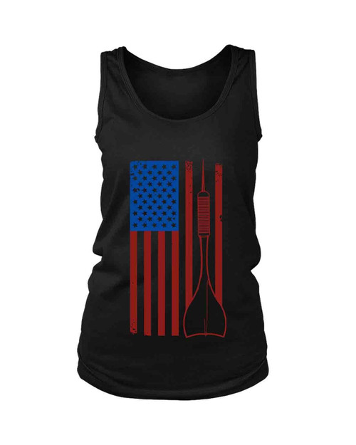 Dart Usa America Flag Women's Tank Top
