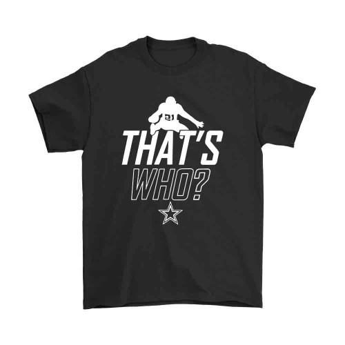 Zeke Whats Who Dallas Cowboys Man's T-Shirt Tee