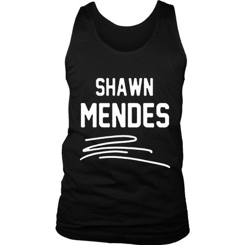 Shawn Mendes Title In Line Women's Tank Top