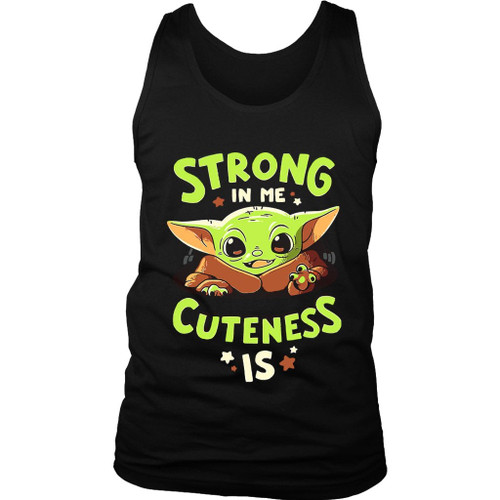Strong In Me Baby Jedi Star Wars Women's Tank Top