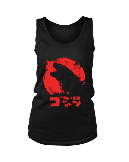 Godzilla In The Dark Women's Tank Top Godzilla In The Dark Women's Tank Top