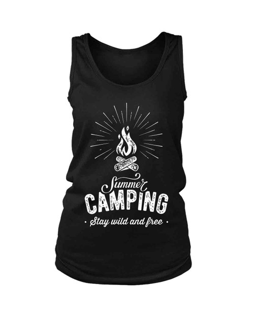 Summer Camping Stay Wild And Free Women's Tank Top