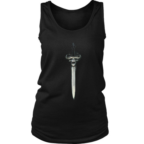 Danzig Logo Skull Sword Women's Tank Top