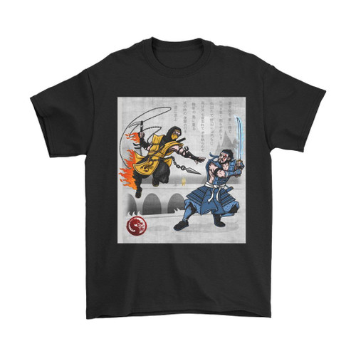 Mortal Kombat Fire Vs Ice Man's T-Shirt Tee