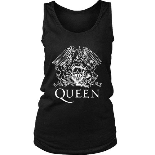 Freddie Mercury Queen Logo Women's Tank Top