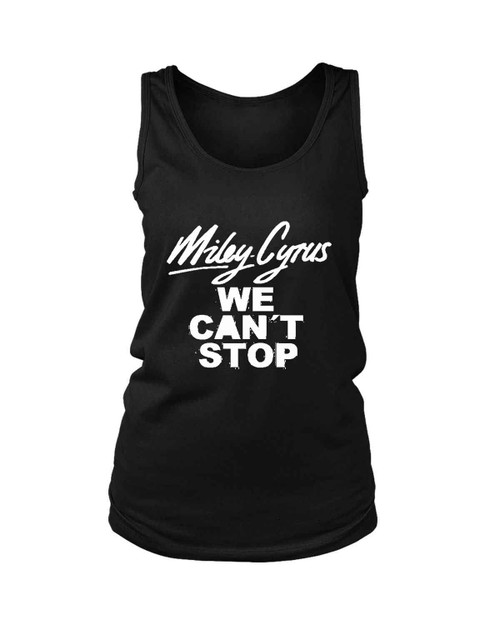 Miley Cyrus We Cant Stop Logo Women's Tank Top