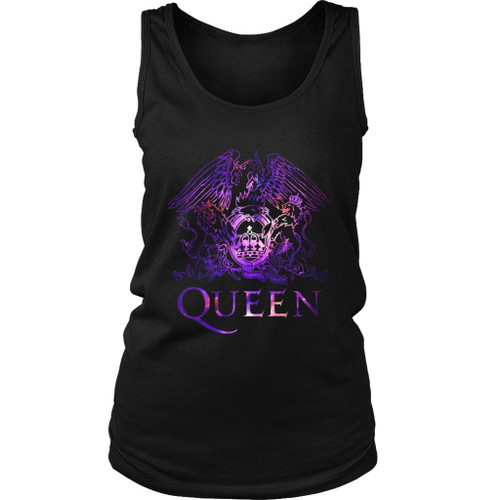 Queen Logo Galaxy Women's Tank Top