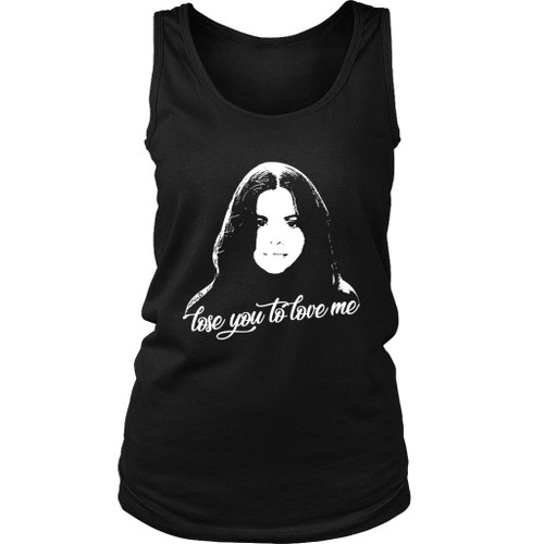 Selena Gomez Lose You To Love Me Sketch Women's Tank Top