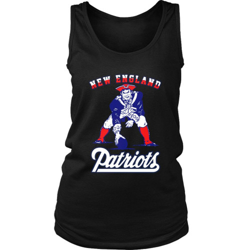 New England Ne Patriots Retro Women's Tank Top