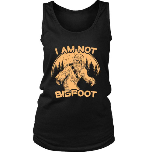 I Am Not Bigfoot Collection Brown Women's Tank Top