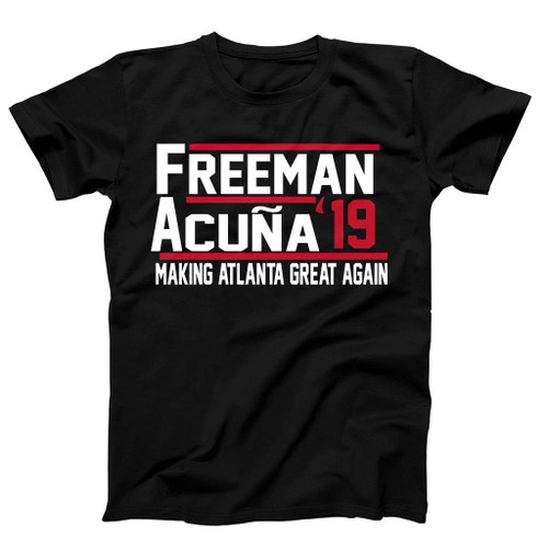 Atlanta Freeman Acuna Man's T-Shirt Tee