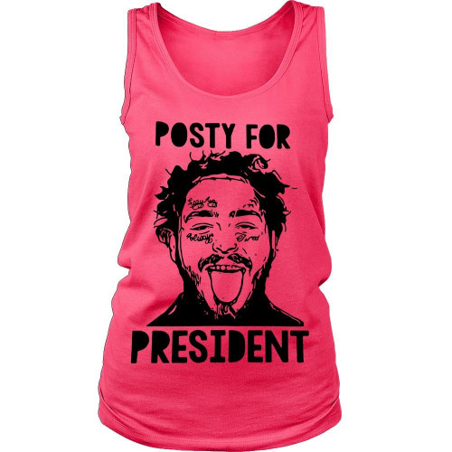 Posty For President Post Malone Women's Tank Top